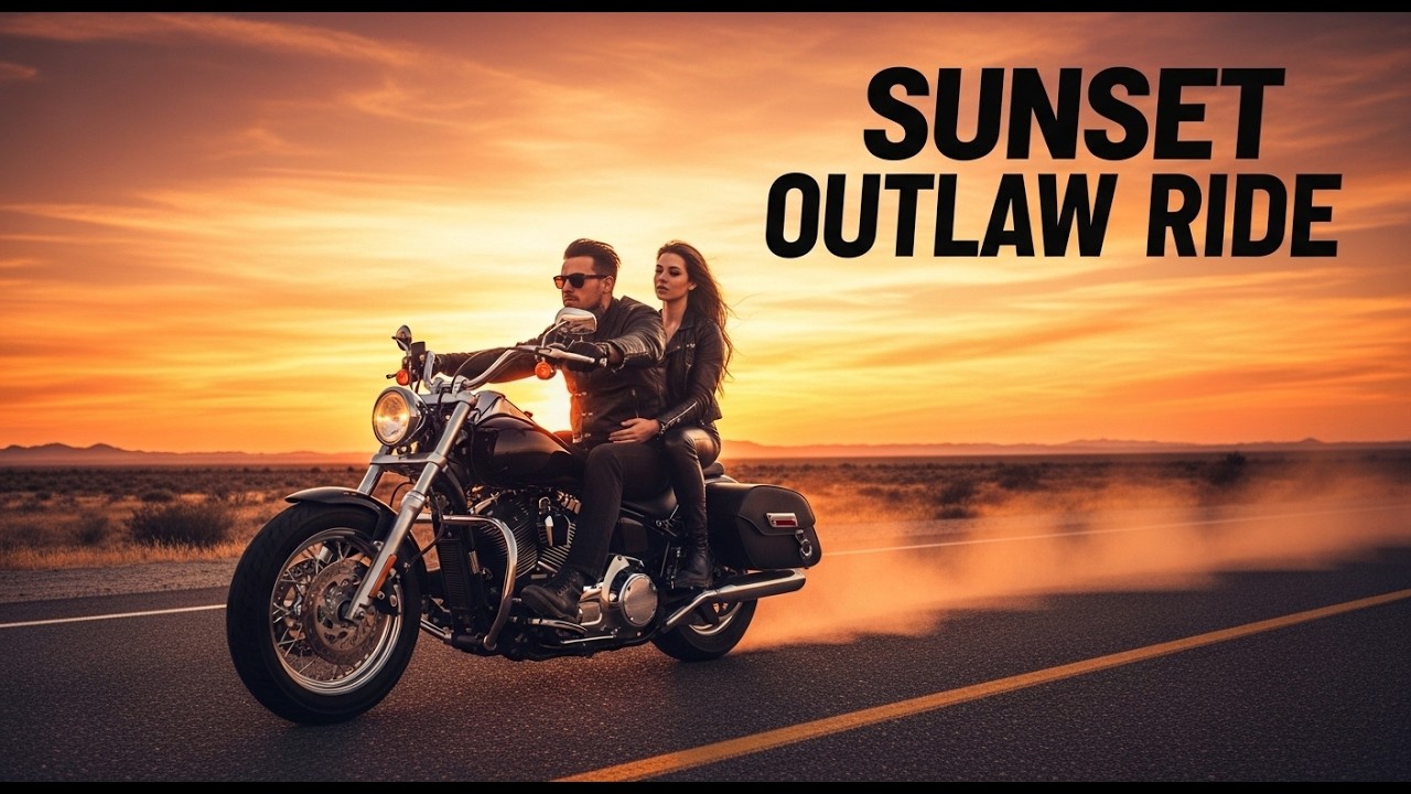 Two Hearts One Engine (Sunset Ride Rock) #rocksong #bikerlove #motorcyclelife #sunsetride