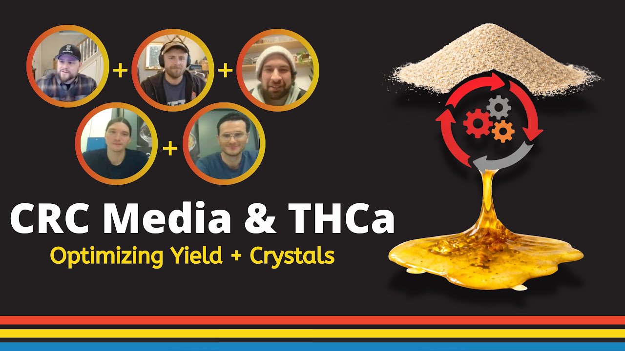 CRC Media & THCa Crystallization Webinar | Optimizing Yield, Color, and Consistency