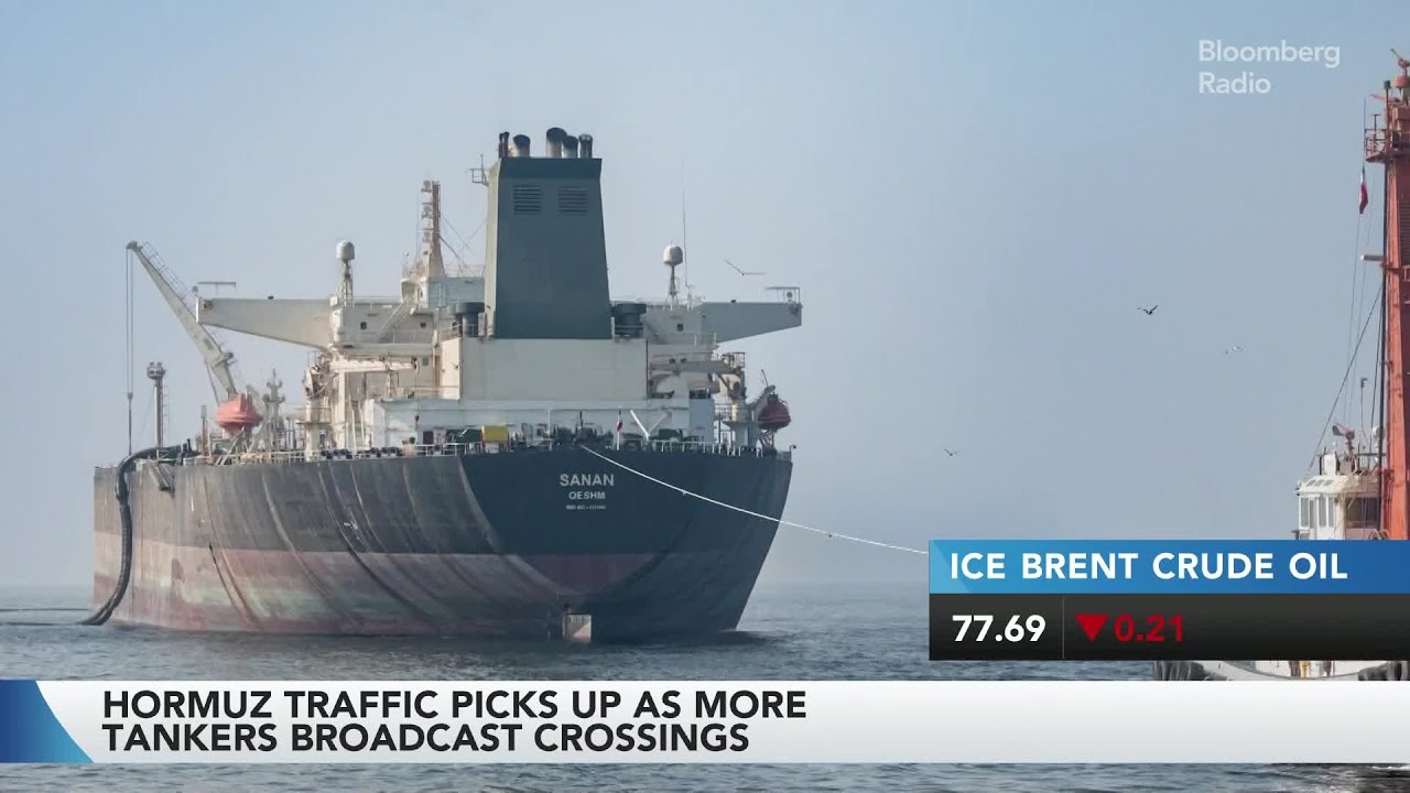 Oil Steadies While Tankers Openly Enter Hormuz After Peace Deal
