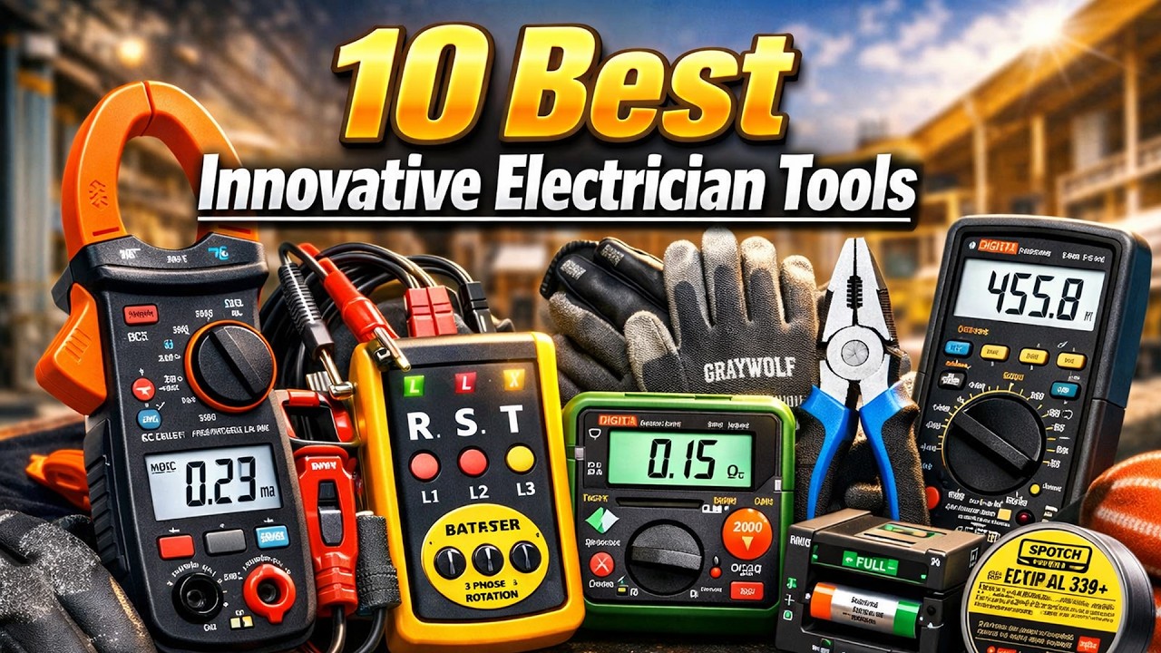 10 Best Innovative Electrician Tools for Job Sites You Must See