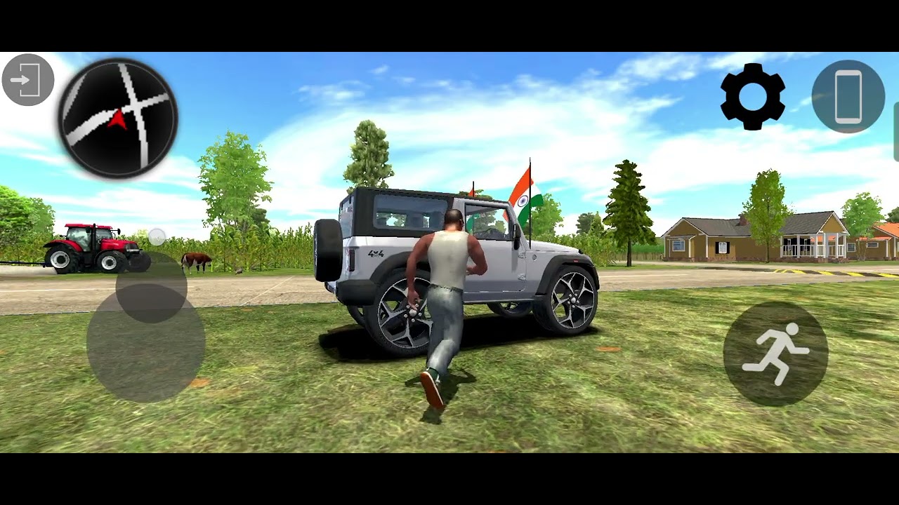 Indian Car Simulator Game | Village to City Driving Gameplay