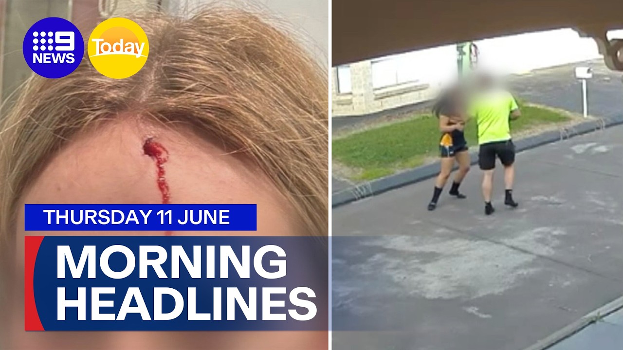 Brisbane slingshot attackers arrested; Sydney underworld assassination attempt | 9 News Australia