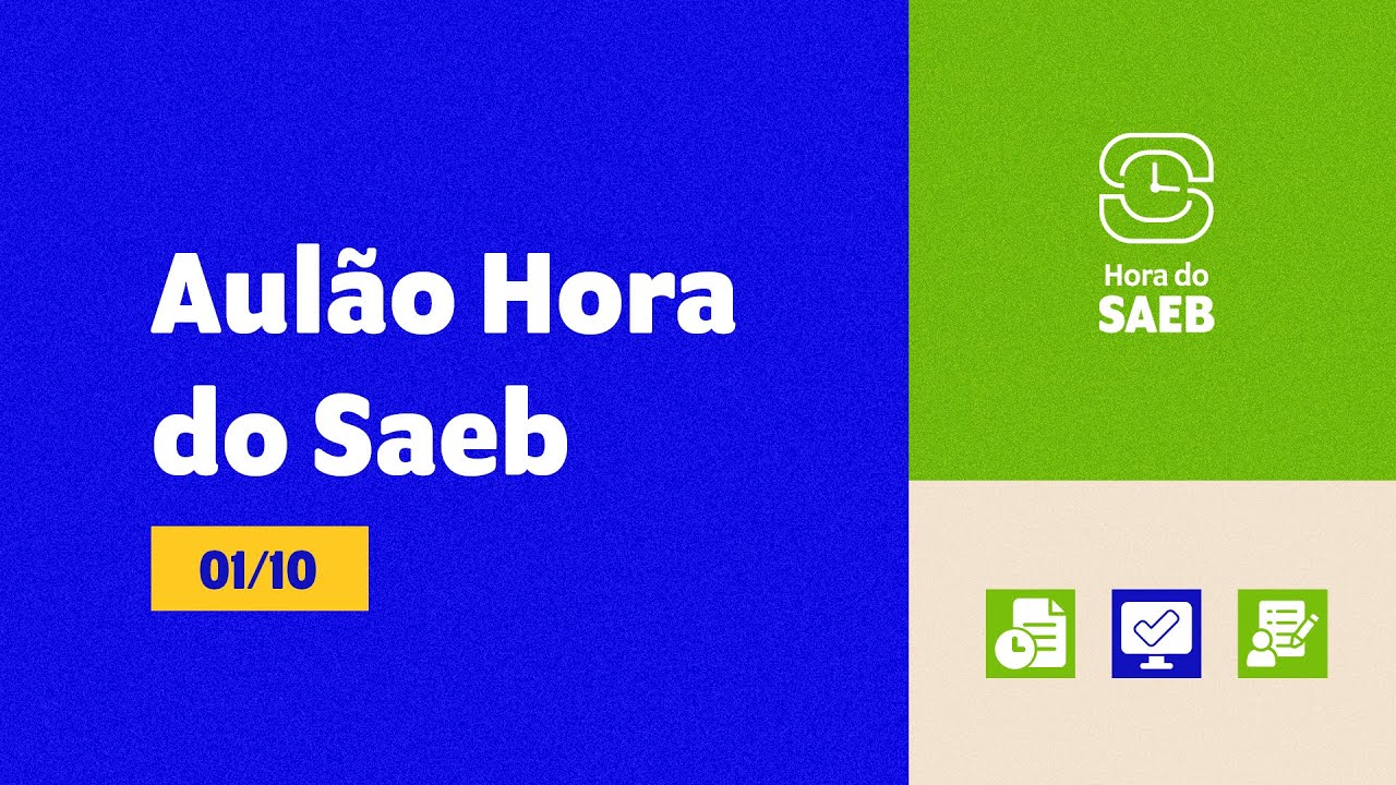 AULÃO HORA DO SAEB - 01.10.25 - 08H30