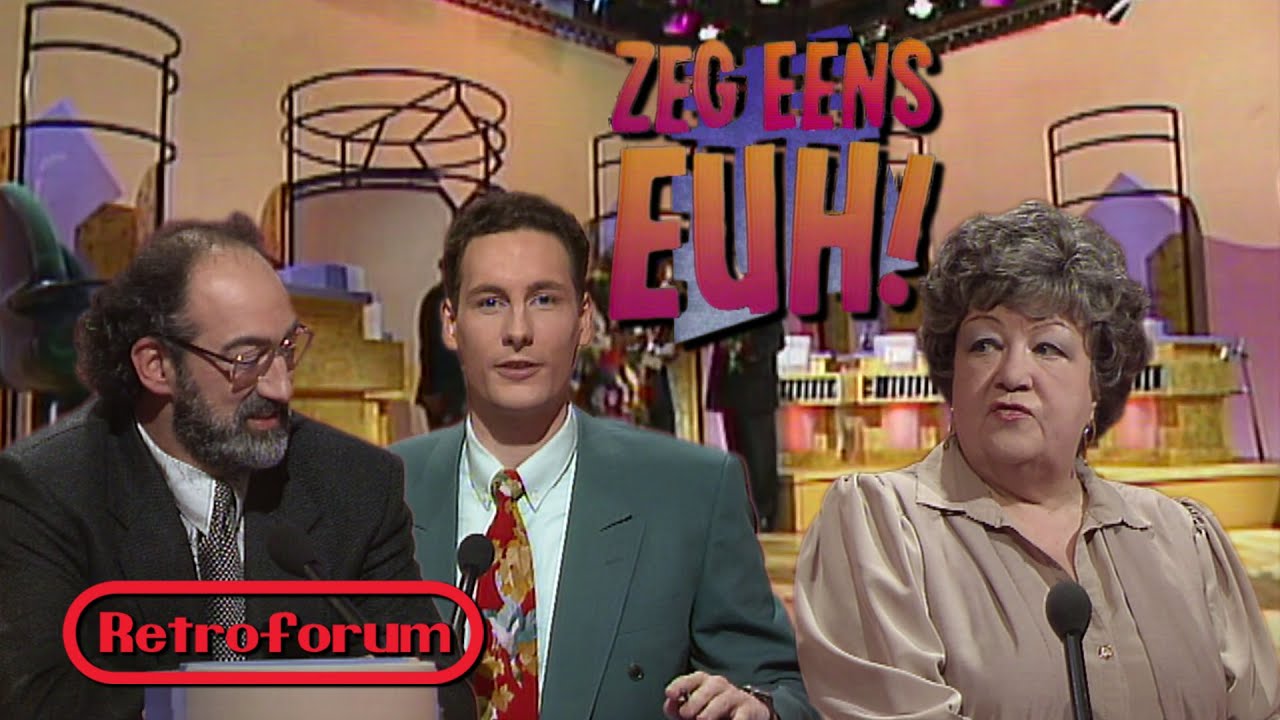 Zeg Eens Euh! met Gert Verhulst, Koen Crucke, Danny Verbiest en Ann Petersen (1994) - Retroforum