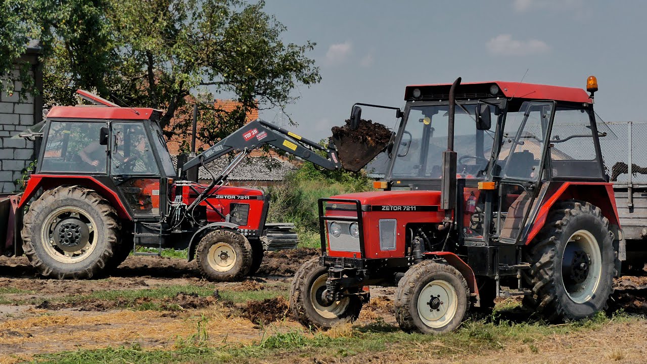 Rozwożenie Obornika 2020 - Prace Pożniwne ||Zetor 7211|Wol-Met 2B|| Wielkopolska