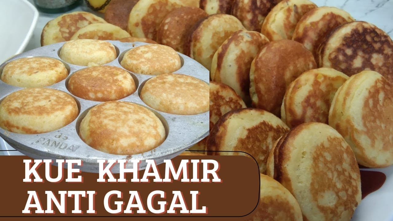 ENAK BANGET LOH!! RESEP KUE KHAMIR ANTI GAGAL, SEKALI COBA LANGSUNG BISA