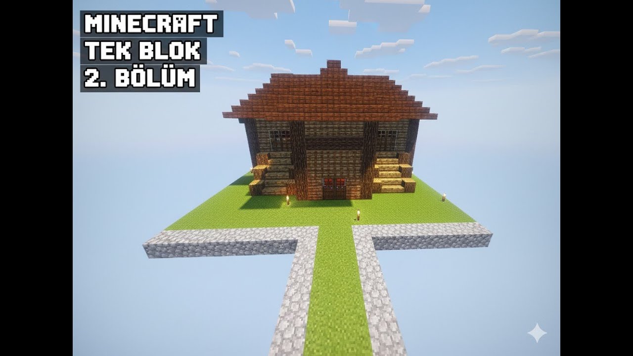 MİNECRAFT TEK BLOK 2. BÖLÜM