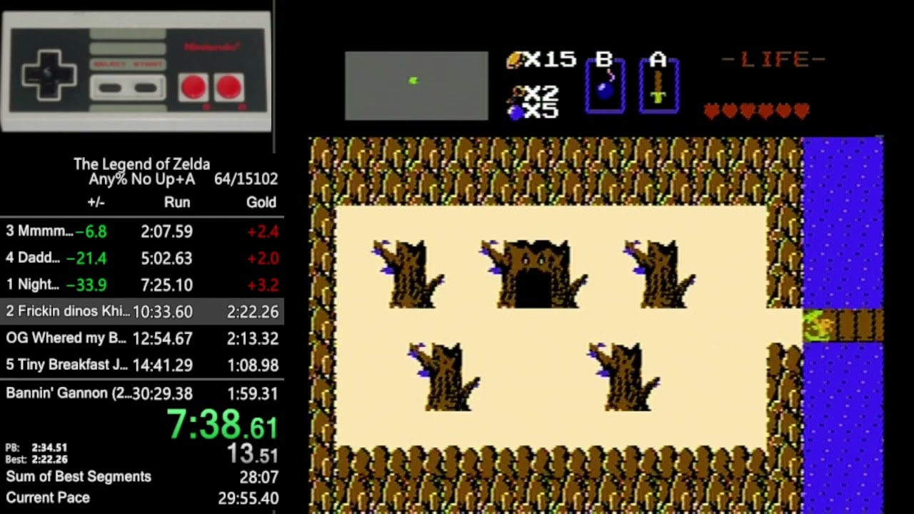 The Legend of Zelda Speedrun in 