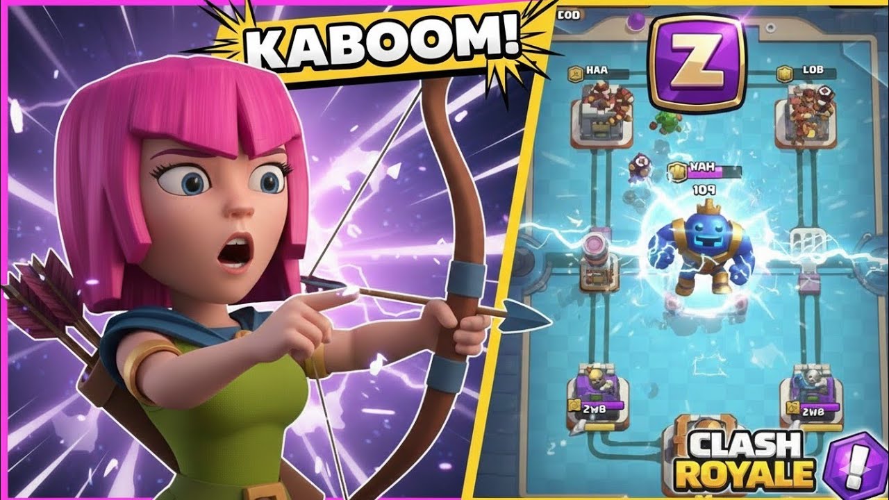 Red King Clash Royale 🏆 #clashroyale #gameplayclashroyale #deckclashroyale #atackclashroyale  8869