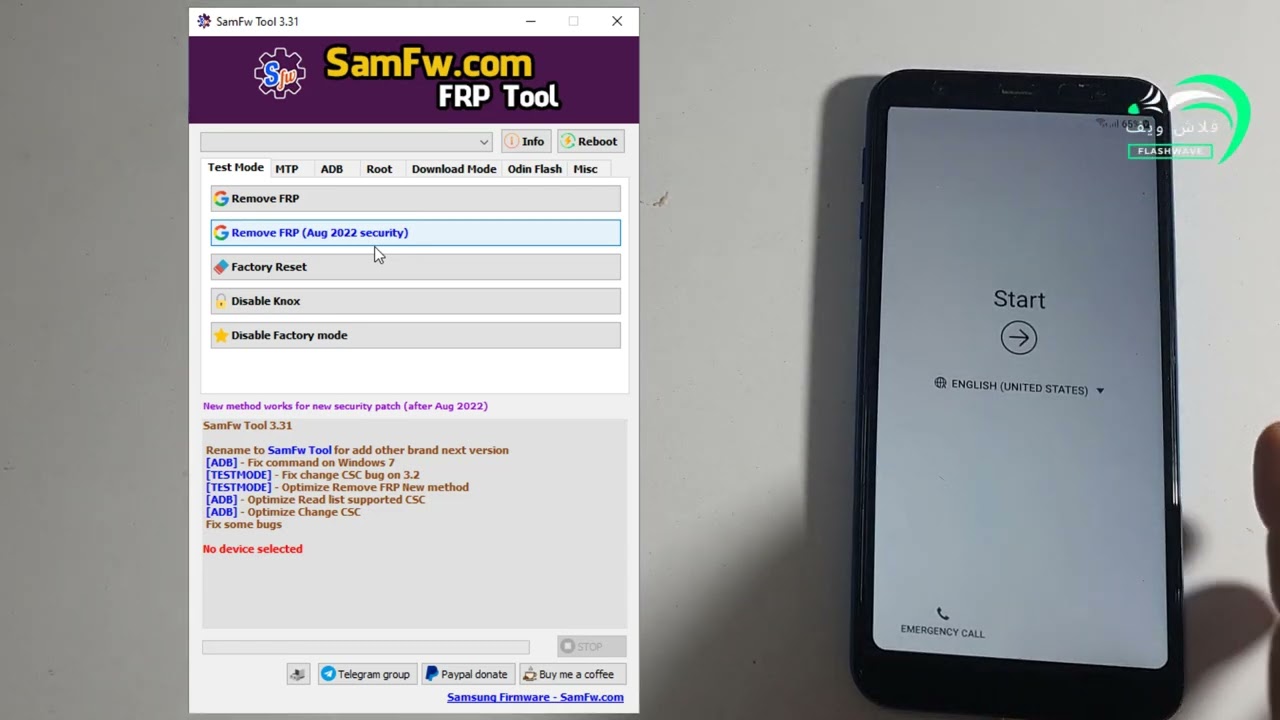 Samsung J4 Core (Sm-J410F) Frp Bypass by SamFw Tool