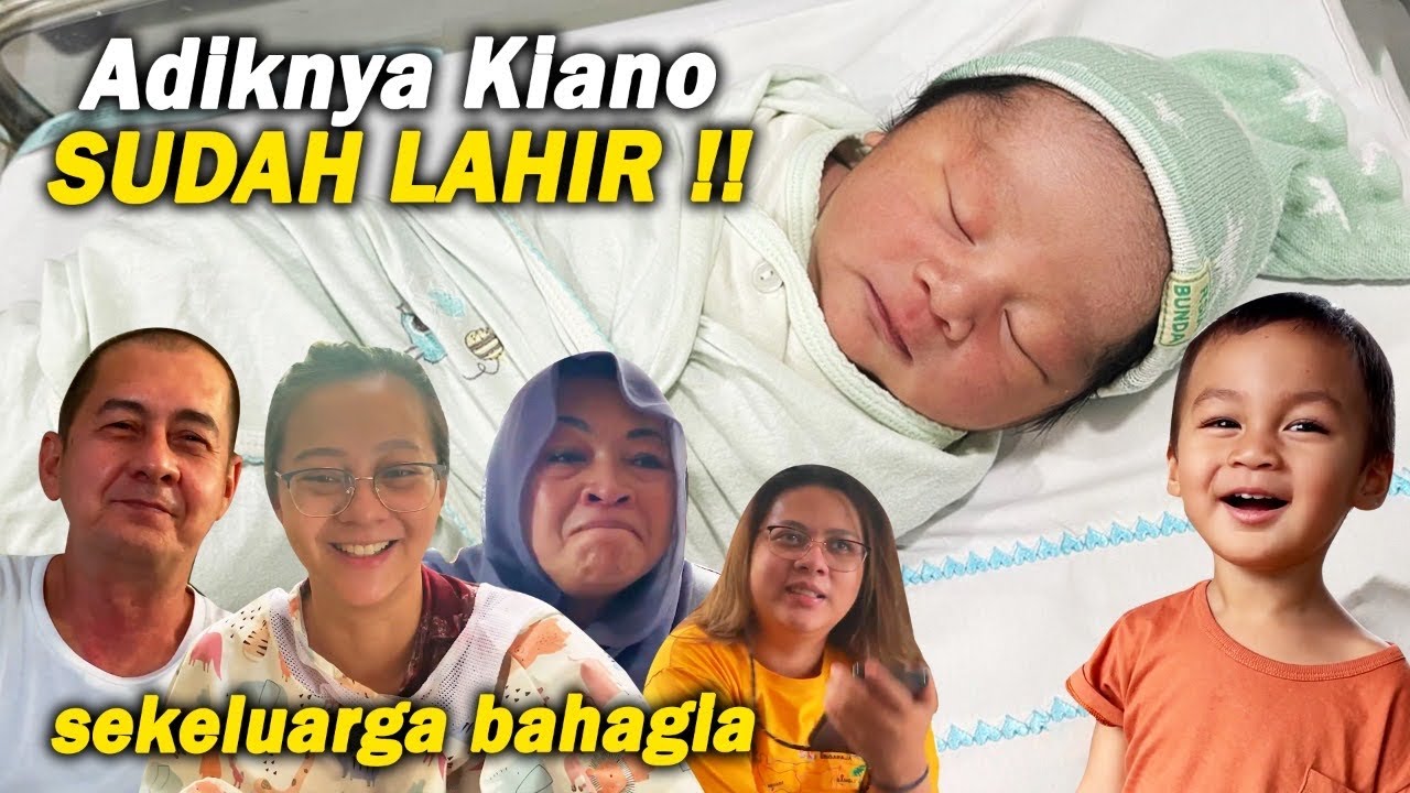 PERTAMA KALI LIAT KENZO !!! CUCU KE 3 MAMI PAPI !!! MIRIP KIANO !!!