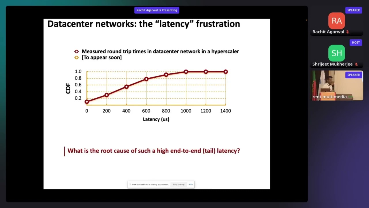 Netdev 0x16 - dcPIM Low latency, High throughput, Receiver driven Transport Protocol