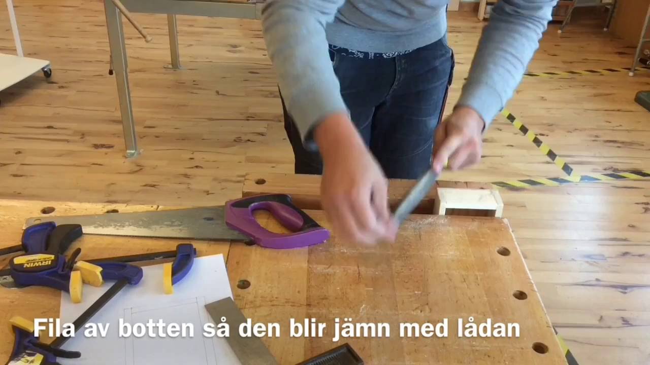 Slöjda en låda