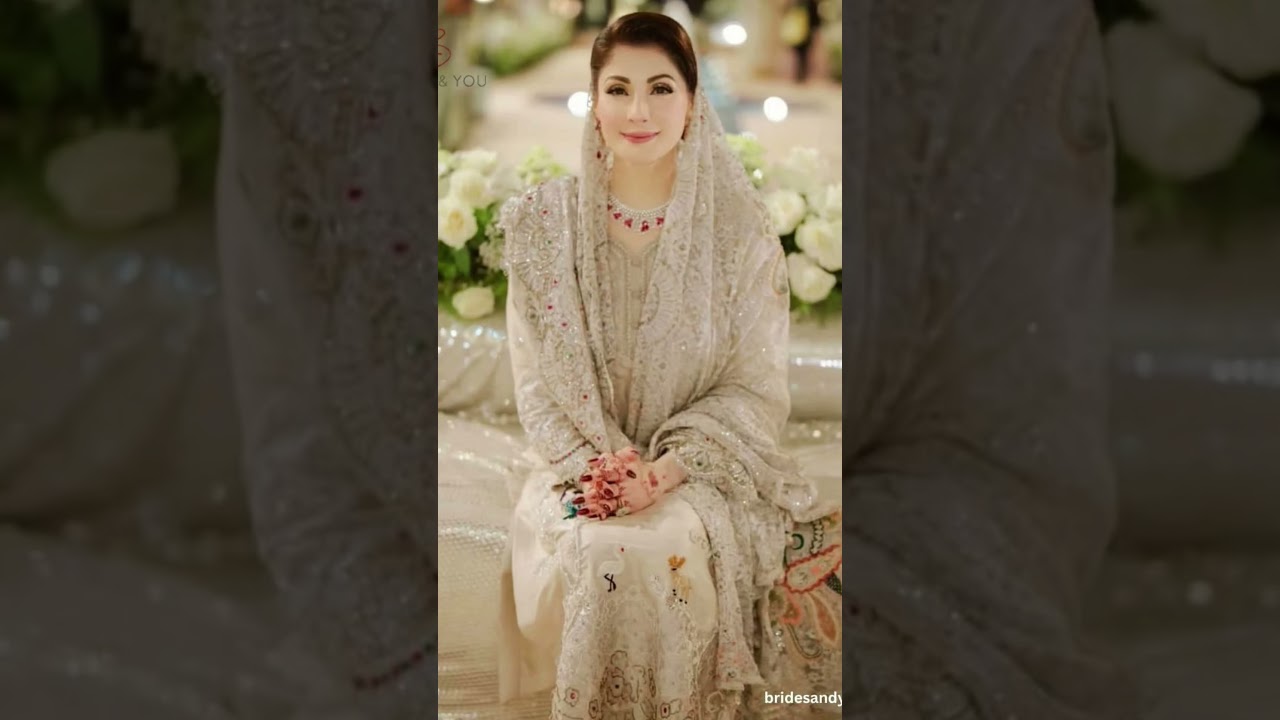 Maryam Nawaz Sharif&rsquo;s Mahnoor Safdar Nikah #mahnoorsafdar Wedding  #MaryamNawaz #Shorts #Wedding