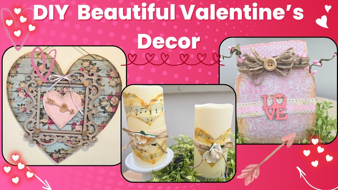 Beautiful Valentine's Day Crafts Anyone Can Make