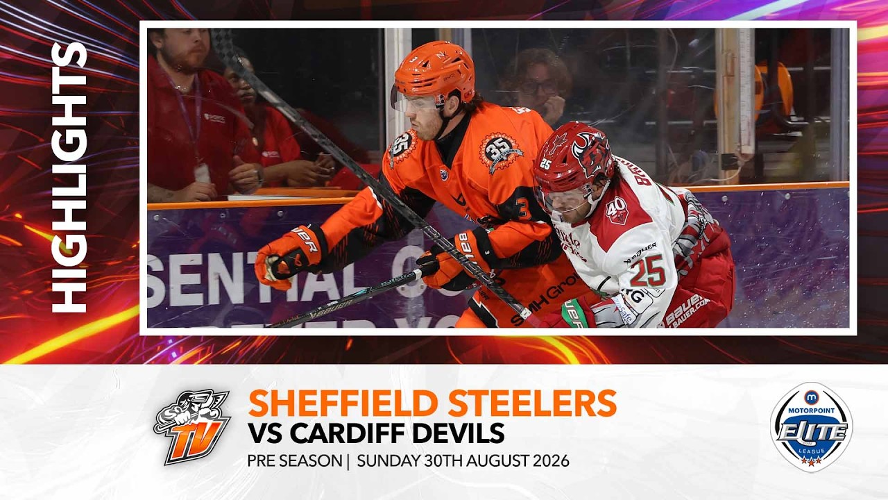Sheffield Steelers v Cardiff Devils - Pre-season - 30th August 2026