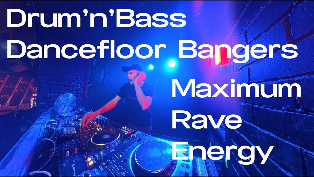 Maximum Rave Energy ⚡ | Drum’n’Bass Dancefloor Bangers DJ Set by EP!C | XMAS DAY RAVE