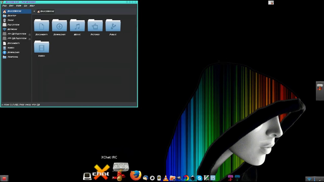 AbantOS Animated Theme Creation 2017. Elive Linux!