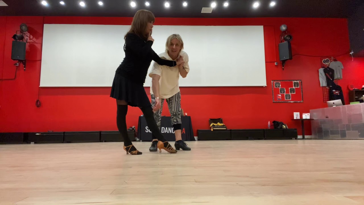 ‼️ How to Straight Knees in Cha Cha ?  ‼️ Secrets by OLEG - Ballroom Dance  lessons in Beverly Hills