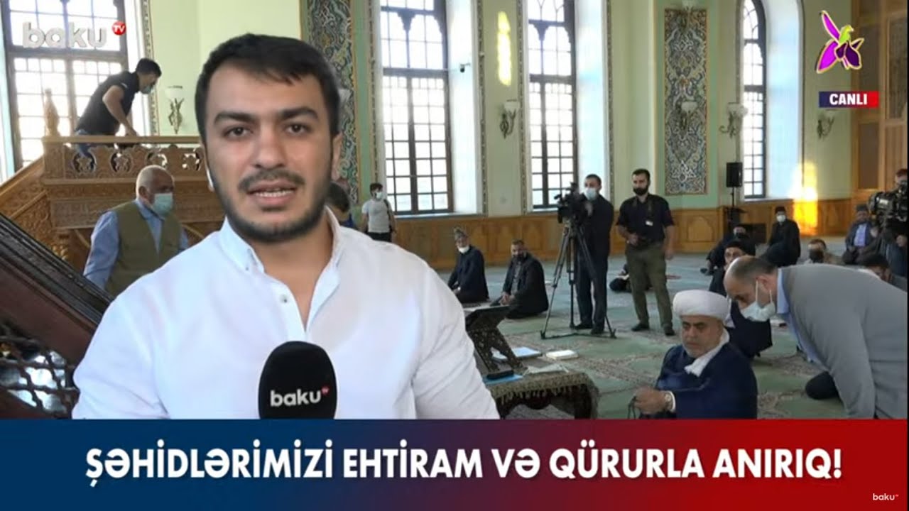 TƏZƏ PİR MƏSCİDİNDƏN CANLI BAĞLANTI