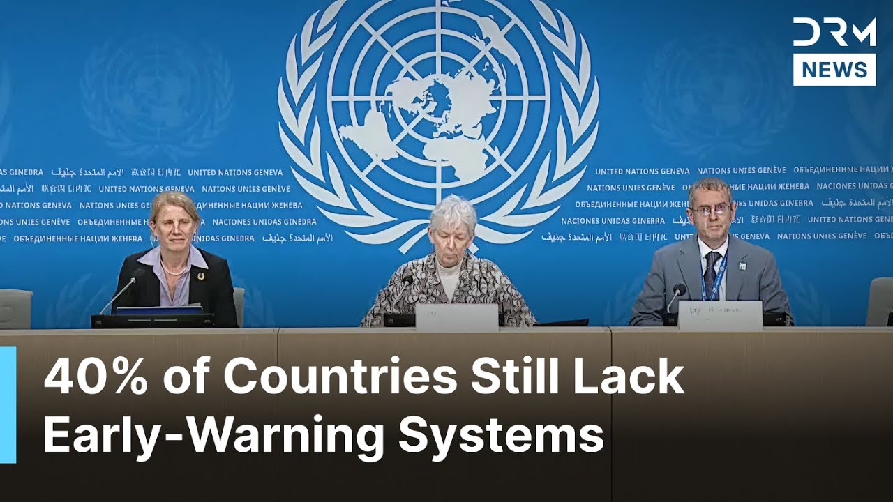 WMO Press Conference: State of the Global Climate 2025 Update | DRM News | AL1F