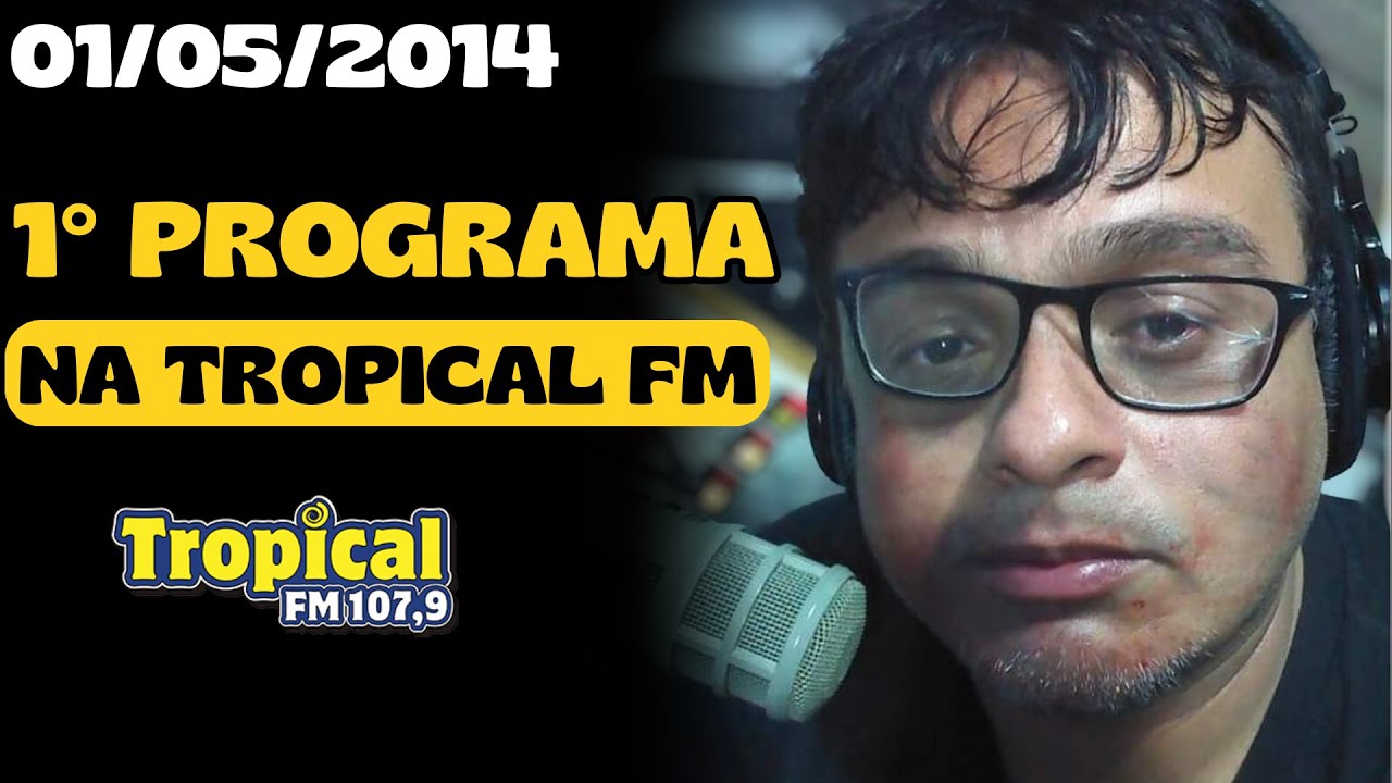 A ESTREIA DO SHOW DO DIGUINHO NA TROPICAL FM EM 2014
