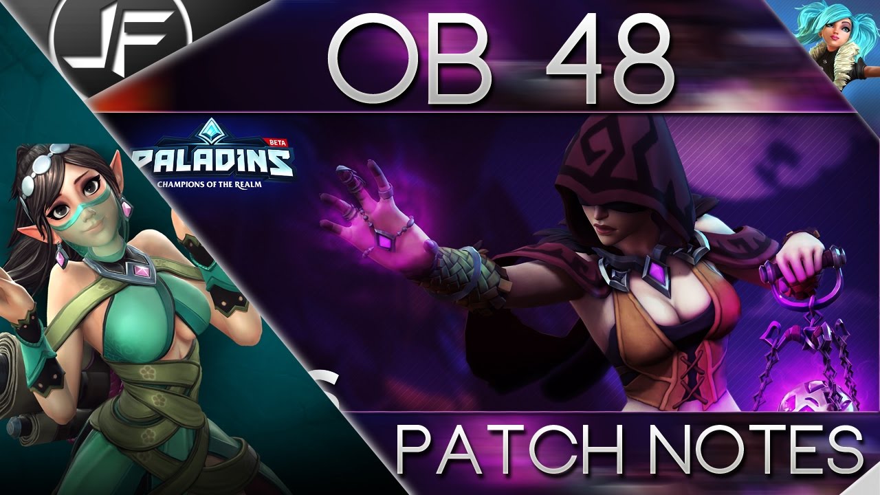 Paladins- OB 48 Patch Notes, Seris and Three New Skins!