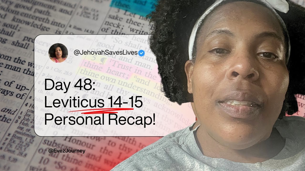 Day 48 Bible in a Year | Leviticus 14–15 — Purification, Healing, and Restoration