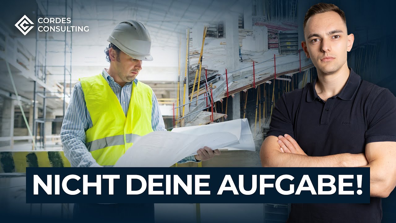 Machen Sie als Geschäftsführer noch selbst Bauleitung?