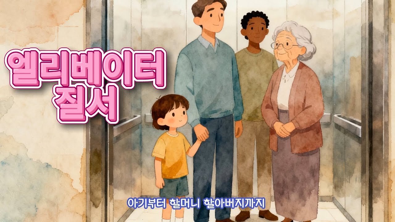 엘리베이터 질서