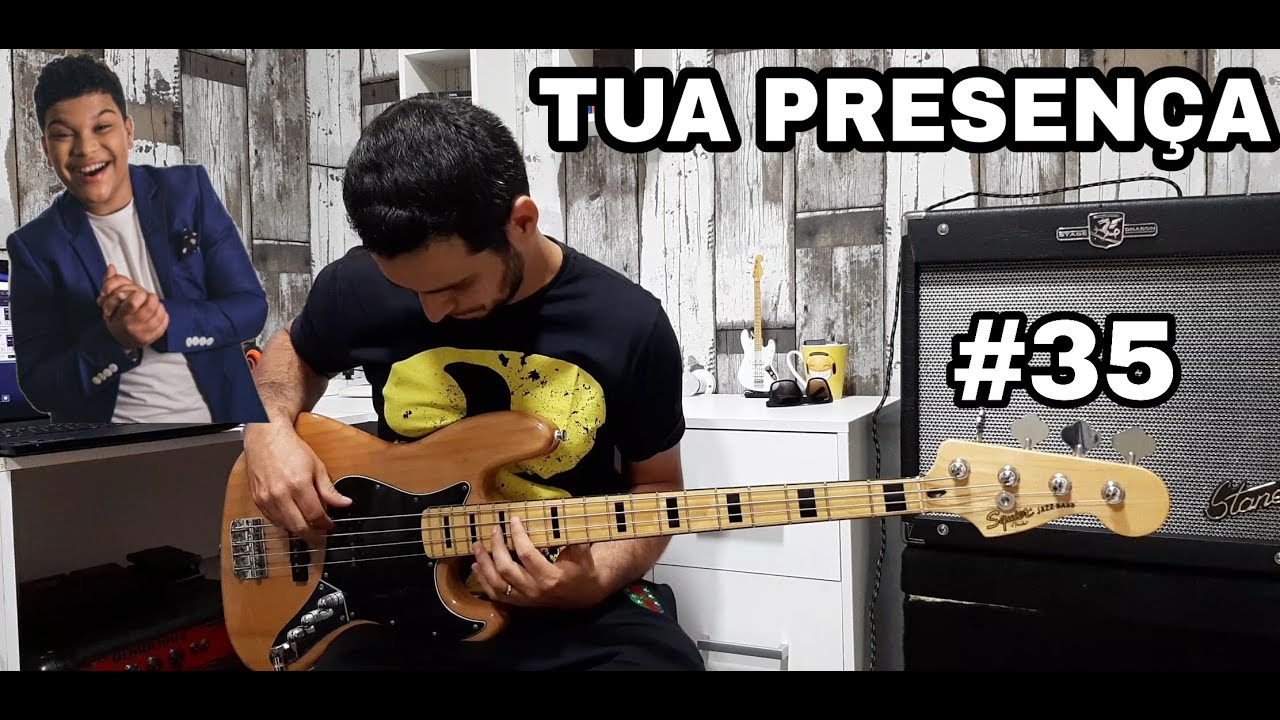 Tua Presença  - Paulo  Neto ( BASS COVER )