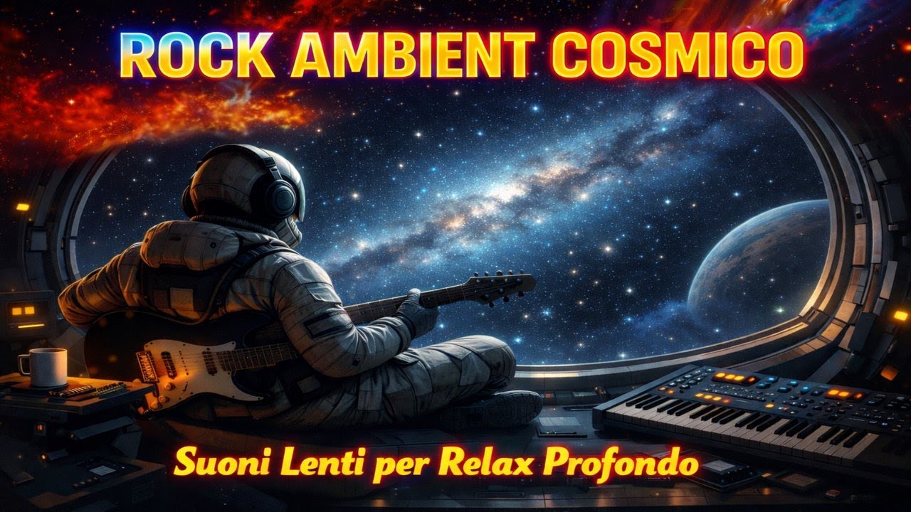 ROCK AMBIENT COSMICO | SUONI LENTI PER RELAX PROFONDO