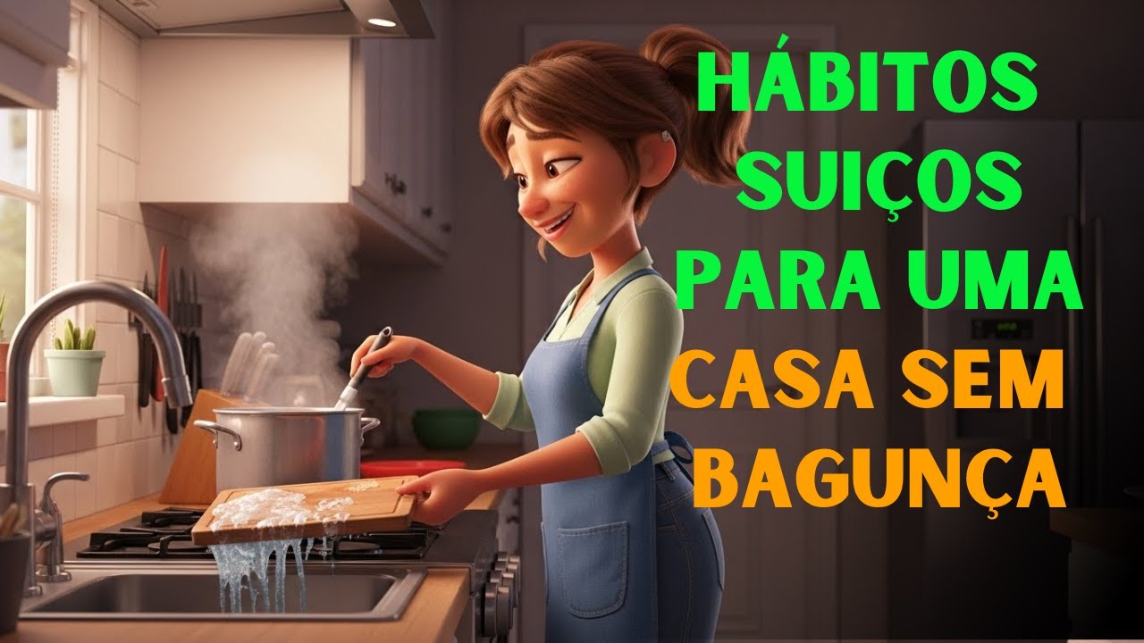 Eu Adotei 7 Hábitos Suíços e Minha Casa Nunca Mais Foi Bagunçada!