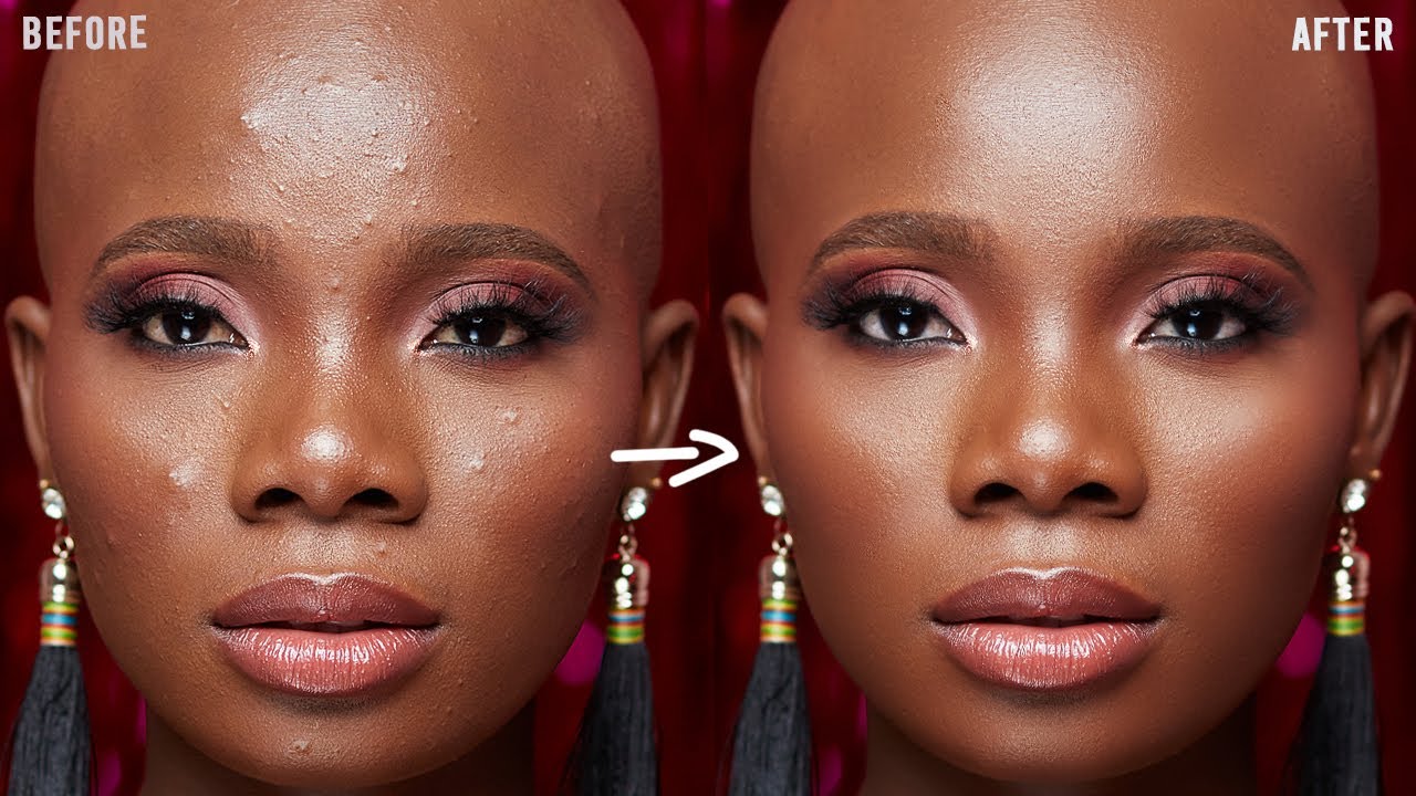 КАК СГЛАДИТЬ КОЖУ с помощью ЧАСТОТНОГО РАЗДЕЛЕНИЯ в Photoshop | Урок по ретуши кожи