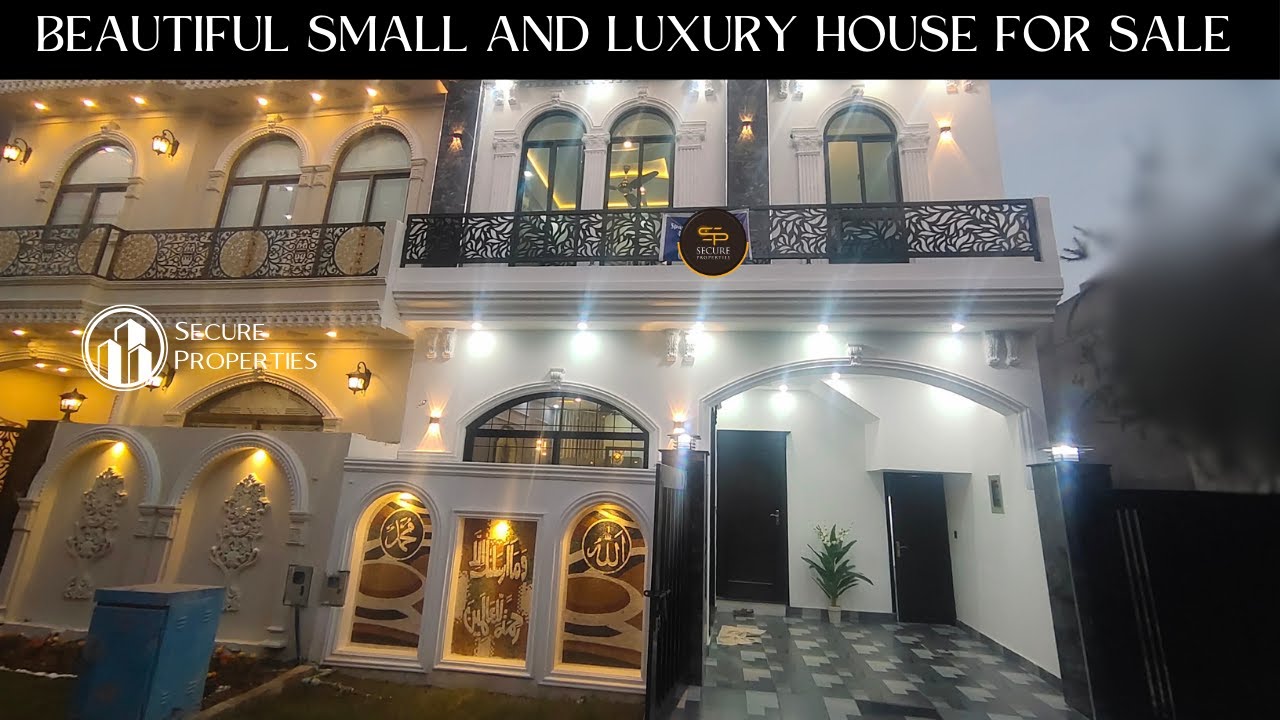 Beautiful Small and Luxury House for Sale in Lahore #realestate #houseforsale #secureinvestments