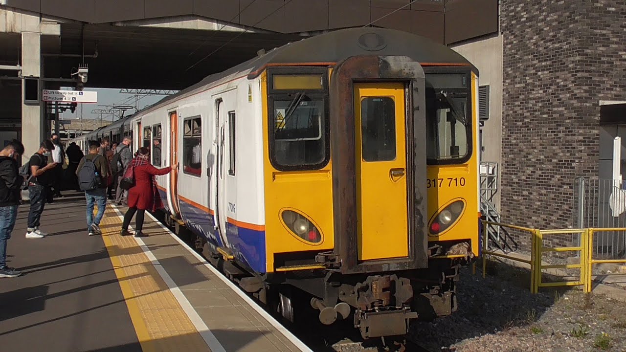 Trains at Meridian Water (WAML) - 30/03/2021