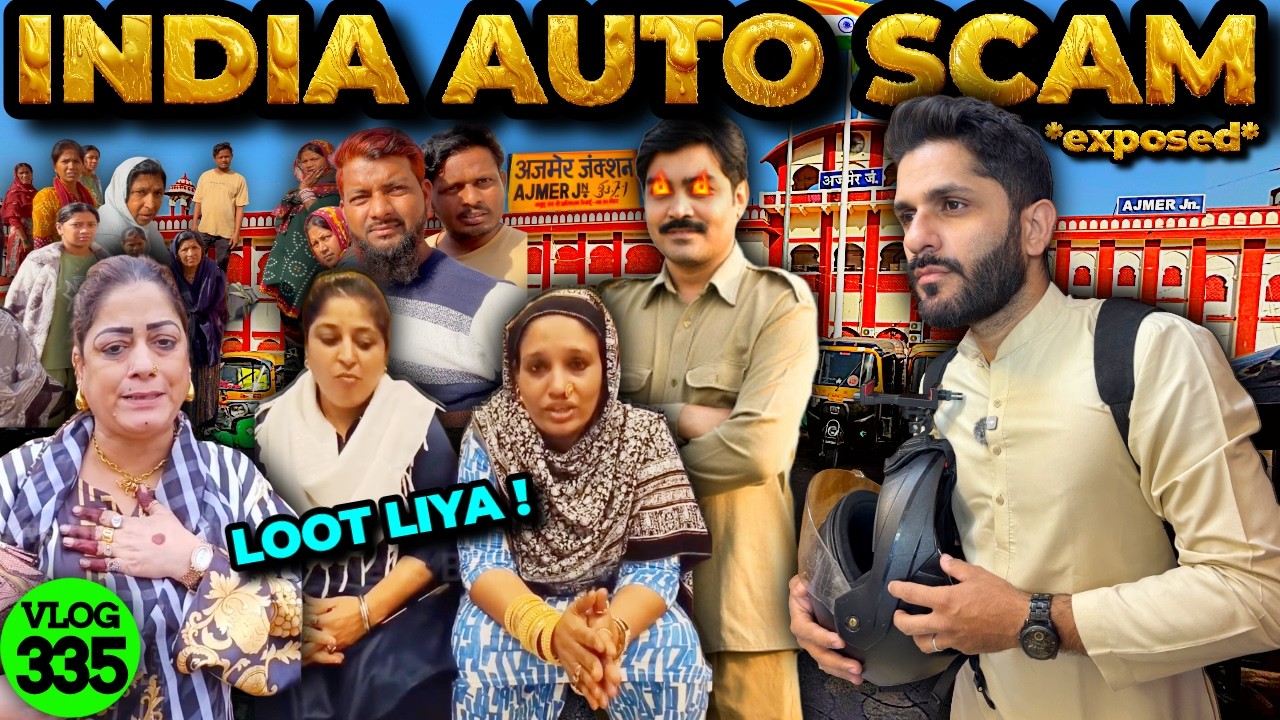 Ajmer Junction Par Auto Wale Ki Loot 🛺😡 India Auto And Taxi Scam Exposed ❌ Mohammed Chishty Vlogs