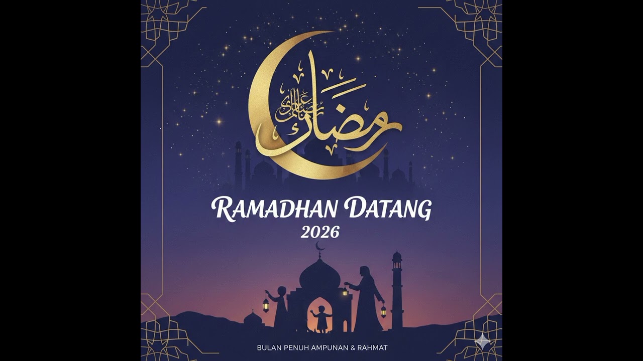 RAMADHAN TIBA/DATANG 2026 VIDEO MUSIK BY AI