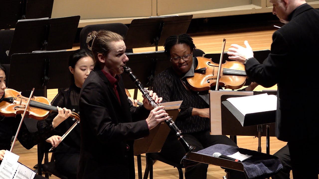 Aaron Copland: Clarinet Concerto - Stony Brook Symphony Orchestra - Alan R. Kay, conductor