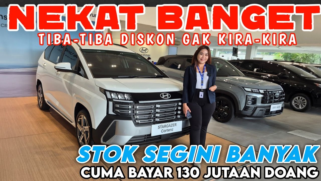 Hyunda Turun Harga ‼️ Stargazer 2026 100 Jutaan Mobil Keluarga Murah
