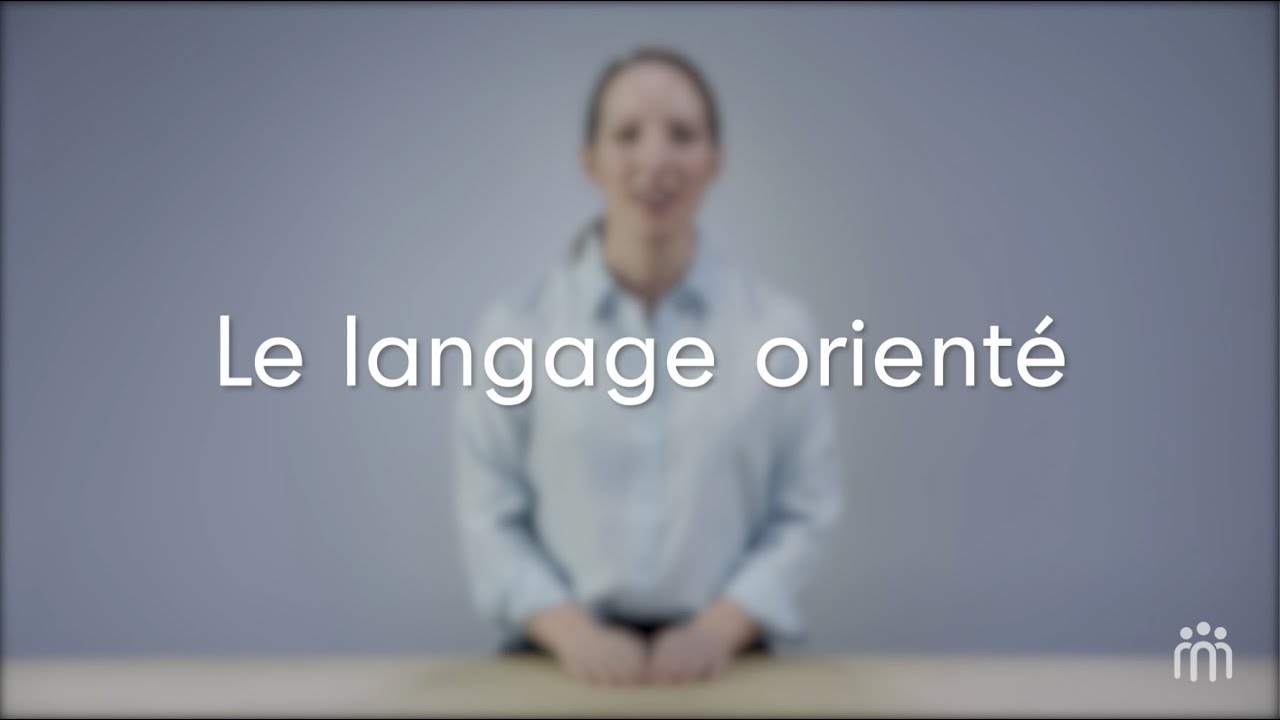 Le language orienté solution