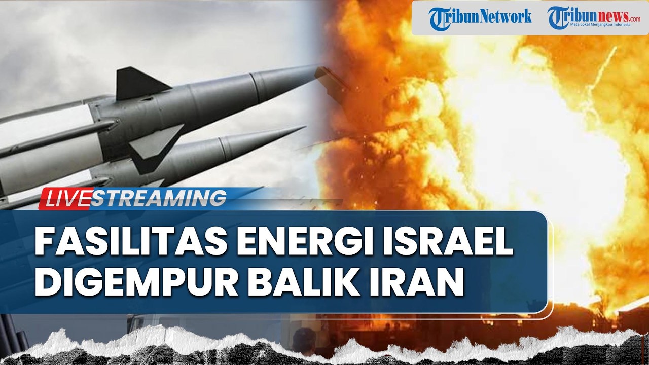 🔴Kilang Minyak Israel Digempur Balik! Depot BBM Terbakar Hebat, Iran Ungkap Syarat Lewati Hormuz