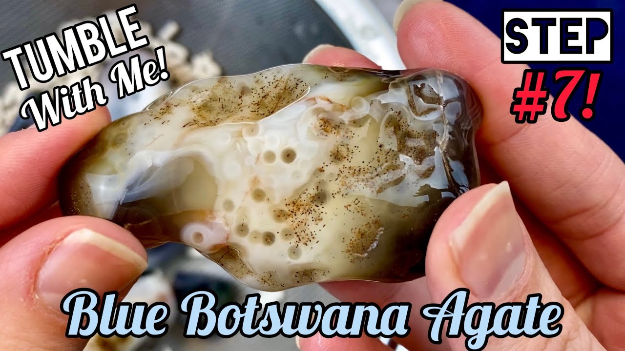 Introducing the Rock Nursery | Rock Tumble with Me: Blue Botswana Agates S2 E7