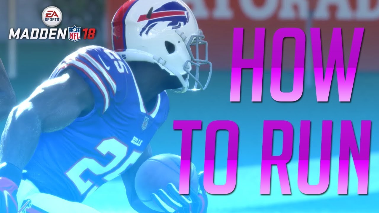 Running Tips Everyone Should Know! Bills Scheme 101 in Madden 18!  (Part 1)