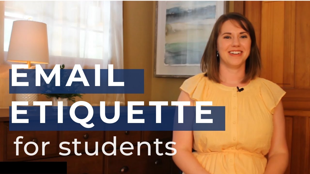 Email Etiquette for Middle and High School Students