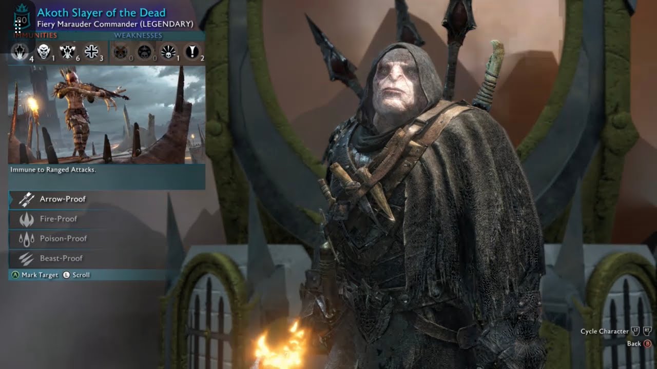 SHADOW OF WAR SURVIVAL 💀Akoth Slayer of the Dead🔥