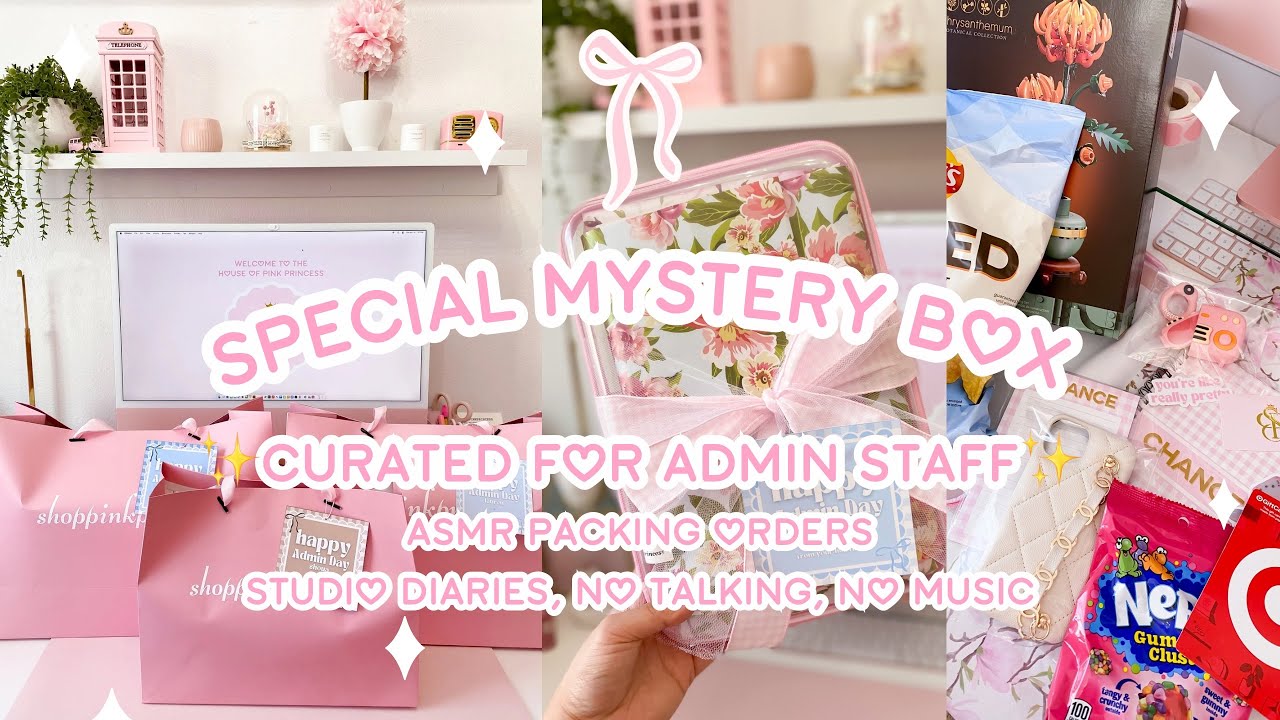 PACKING SPECIAL ORDERS FOR THE ADMIN DAY | SILENT STUDIO VLOG | NO MUSIC, NO TALKING, ASMR