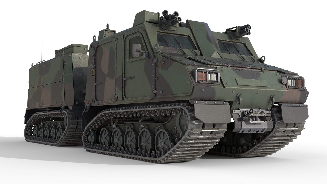 BvS10 Viking All-Terrain Vehicle – Amphibious Armored Beast of Modern Warfare