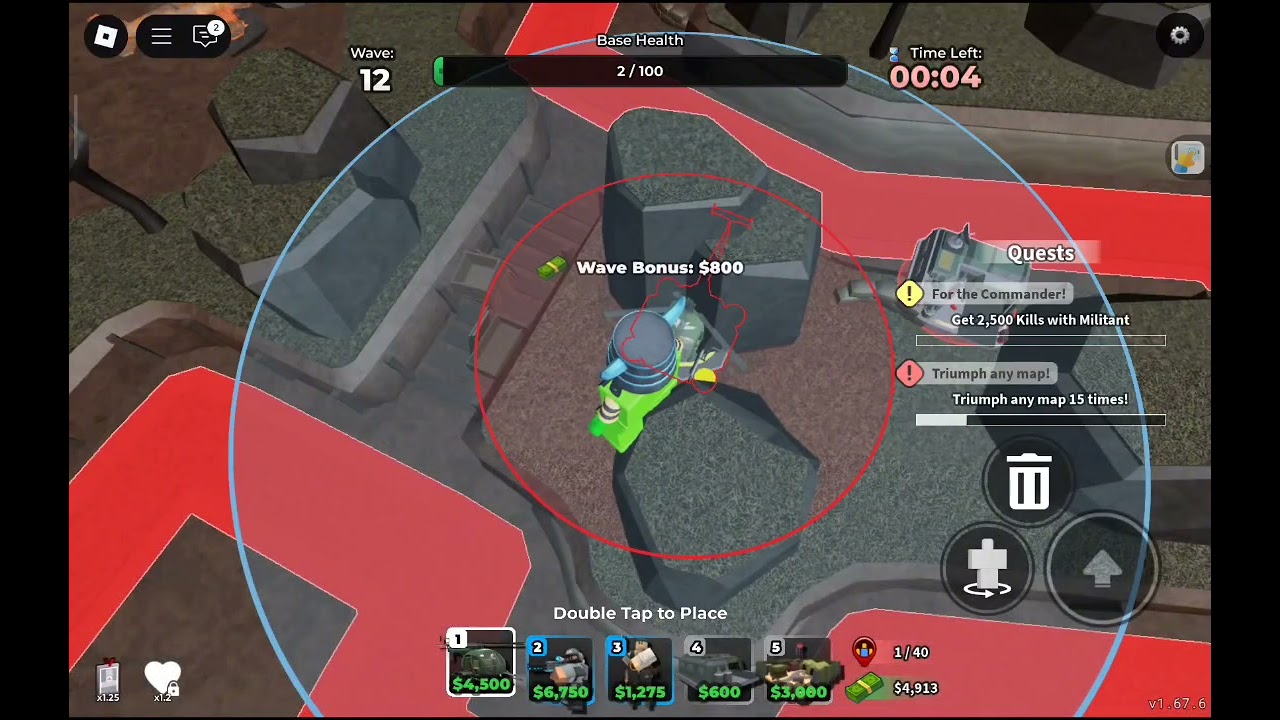 SOLO HARDCORE IN TDS WITH NO SPECIAL TOWER + MICRO (NO GLITCH)