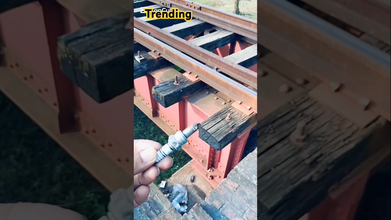 Plug on Railway Line #trending #viral #shorts